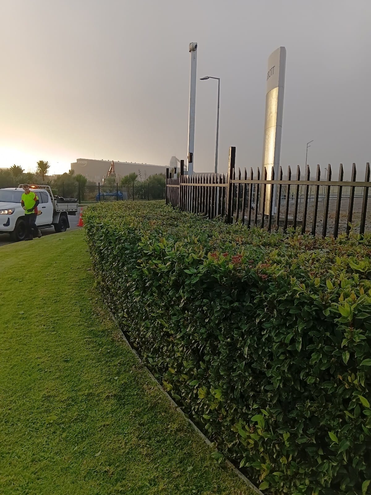 Corporate grounds maintained by KP Group